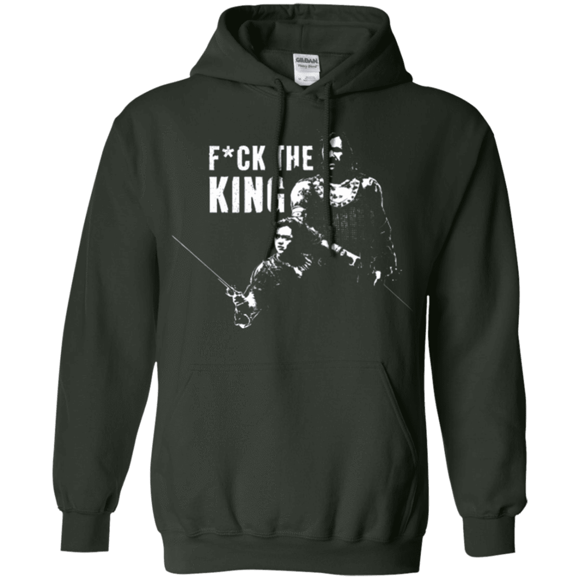 Sweatshirts Forest Green / Small Throne Fiction Pullover Hoodie