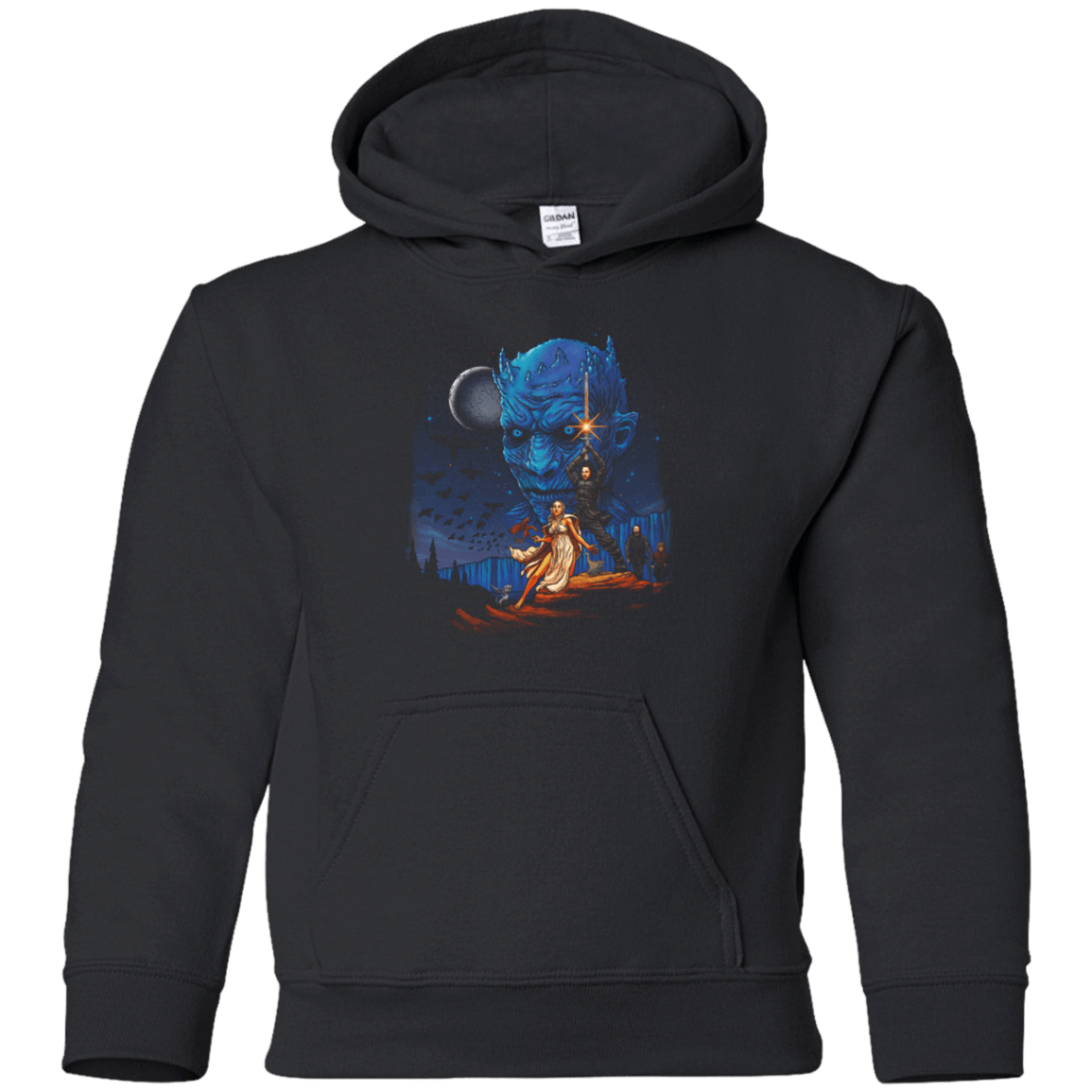 Sweatshirts Black / YS THRONE WARS Youth Hoodie