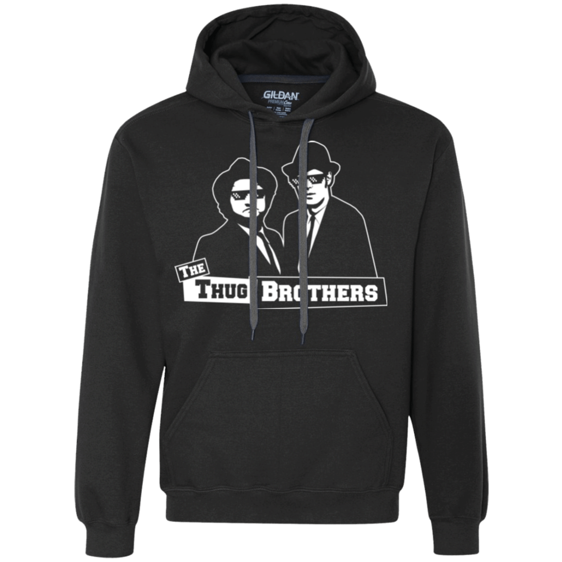 Sweatshirts Black / Small Thug Brothers Premium Fleece Hoodie