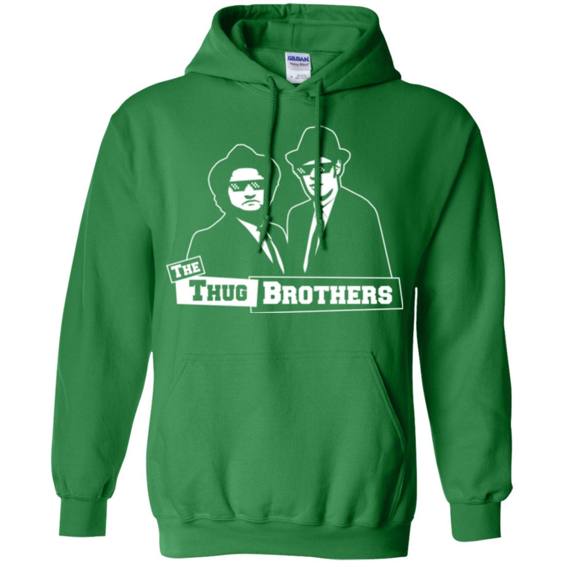 Sweatshirts Irish Green / Small Thug Brothers Pullover Hoodie
