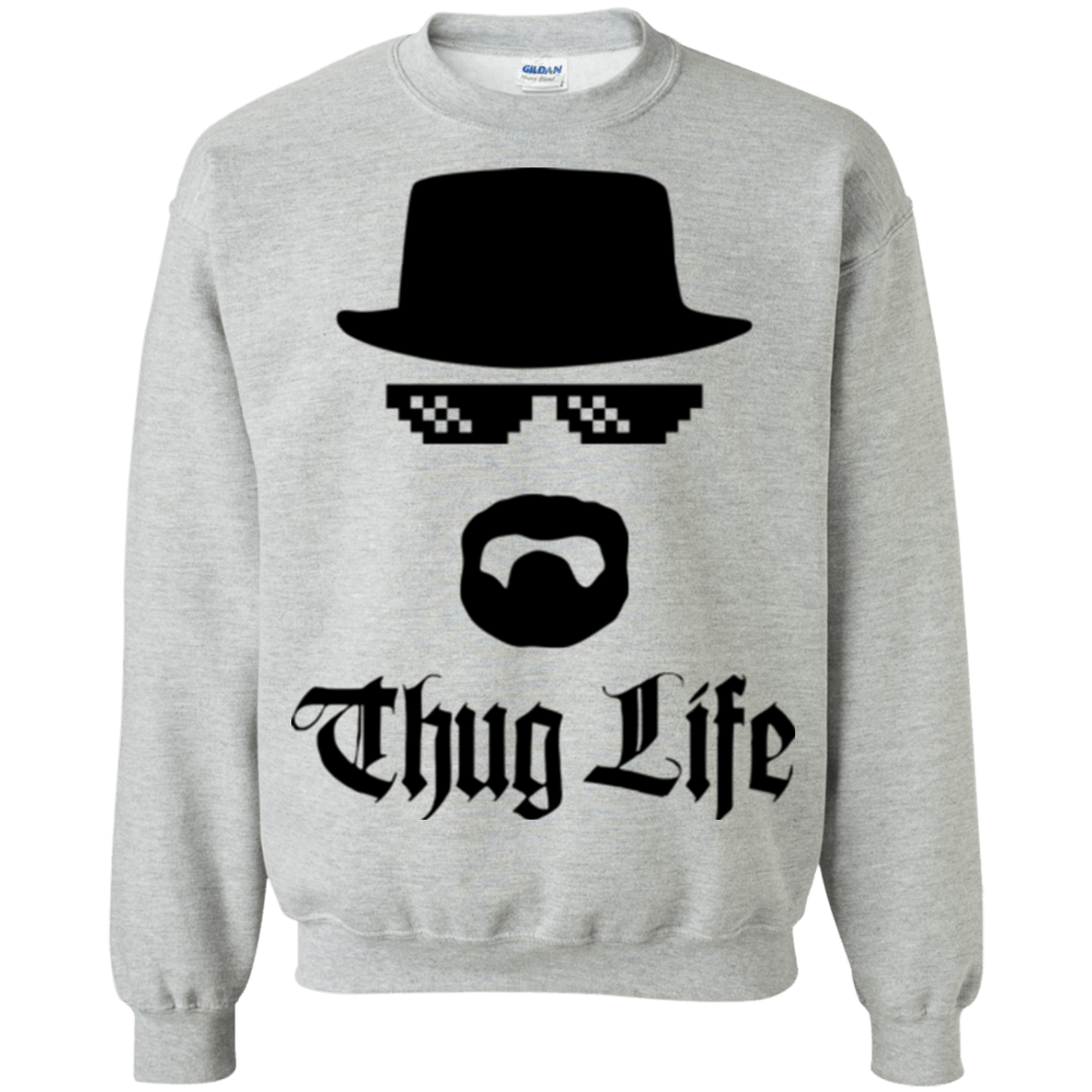 Sweatshirts Sport Grey / Small Thug Life Crewneck Sweatshirt