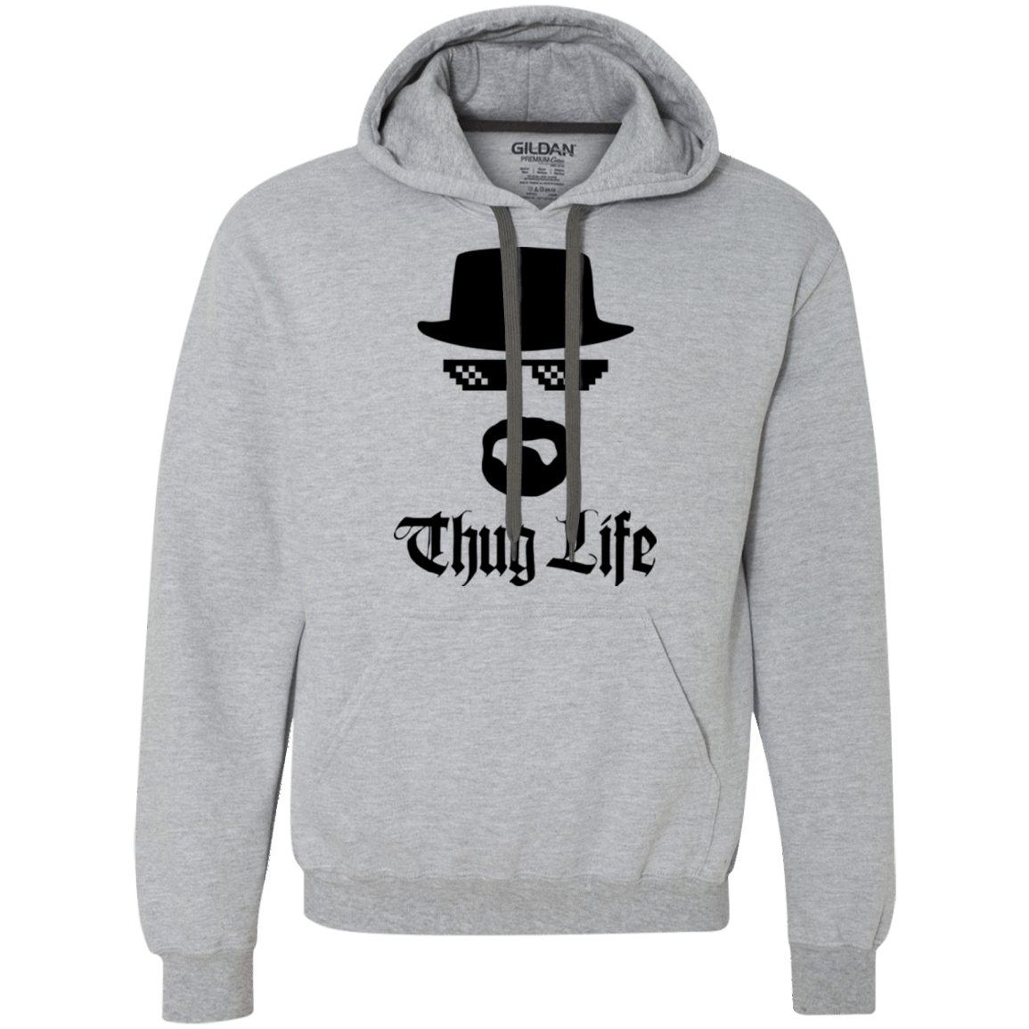 Sweatshirts Sport Grey / Small Thug Life Premium Fleece Hoodie