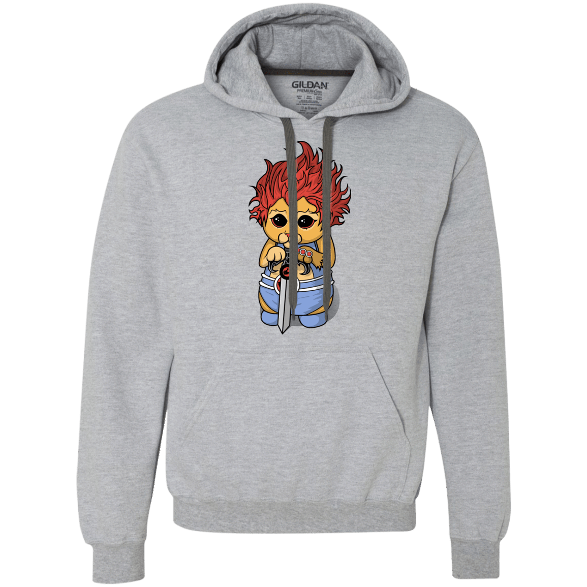 Sweatshirts Sport Grey / S Thunder Kitty Premium Fleece Hoodie