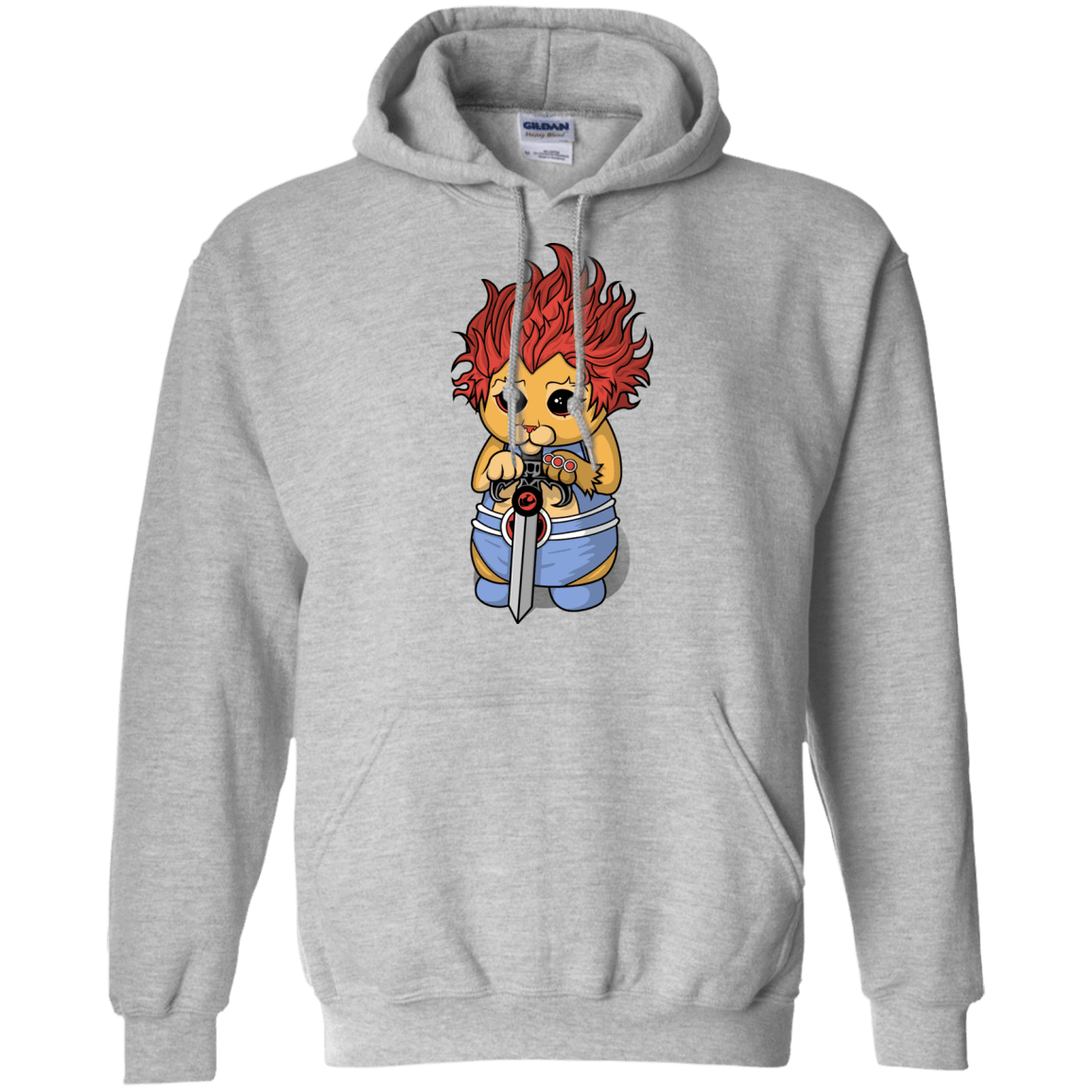 Sweatshirts Sport Grey / S Thunder Kitty Pullover Hoodie