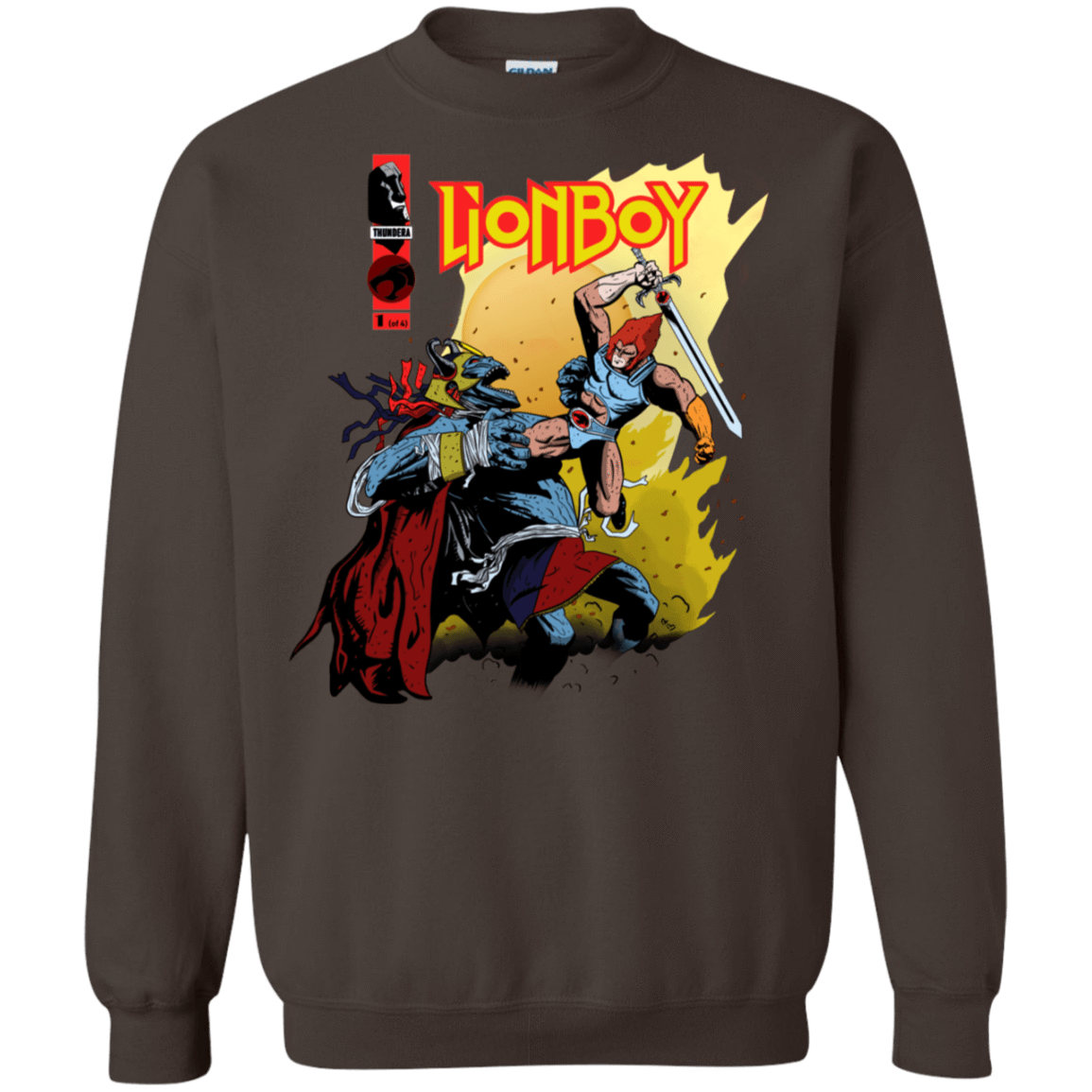 Sweatshirts Dark Chocolate / S Thunderboy Crewneck Sweatshirt