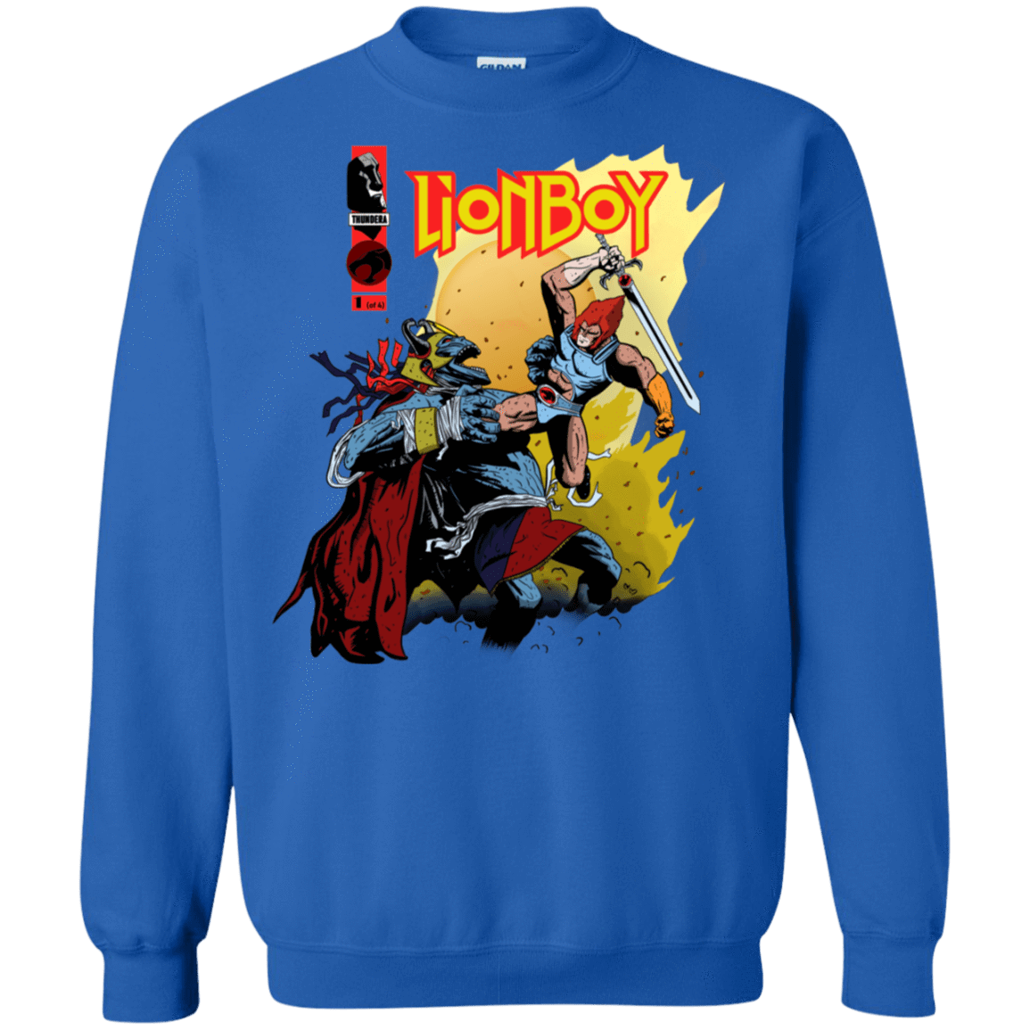 Sweatshirts Royal / S Thunderboy Crewneck Sweatshirt