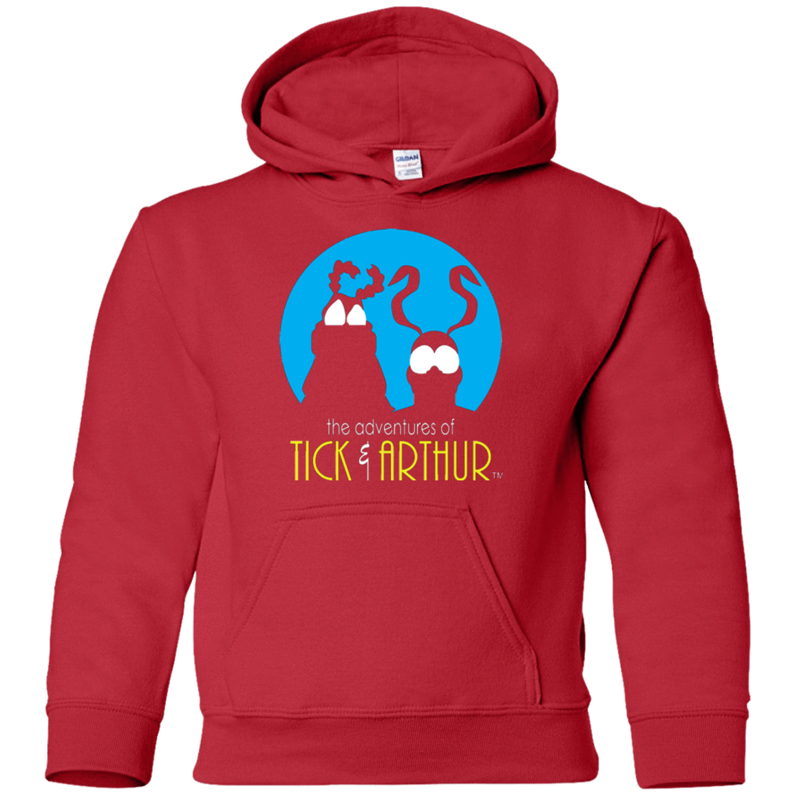 Sweatshirts Red / YS Tick and Arthur Youth Hoodie