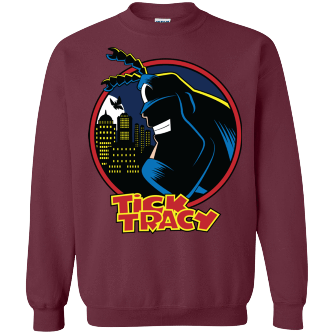 Sweatshirts Maroon / Small Tick Tracy Crewneck Sweatshirt