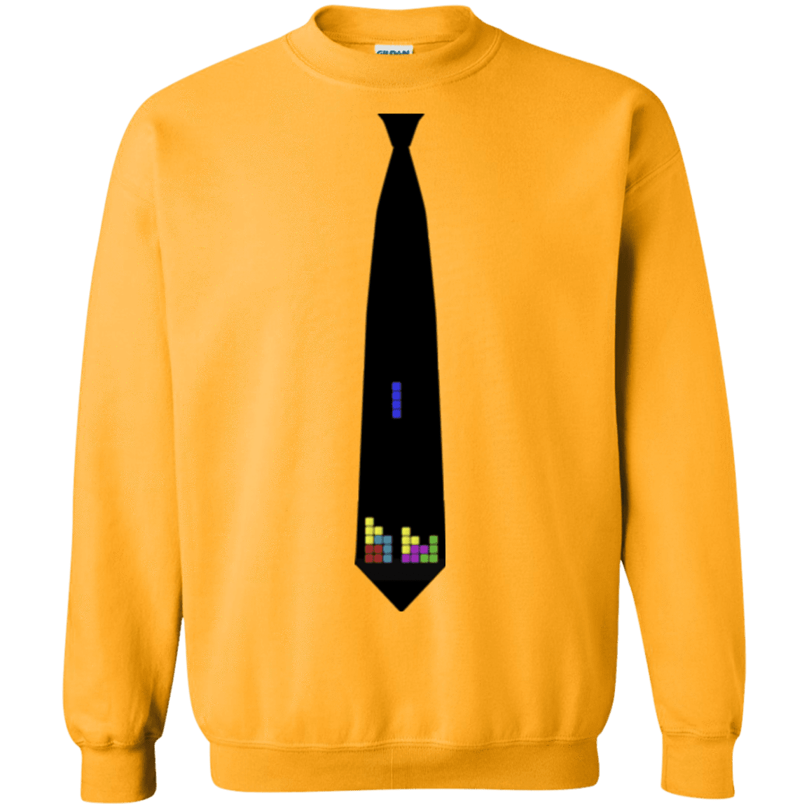 Sweatshirts Gold / Small Tie tris Crewneck Sweatshirt