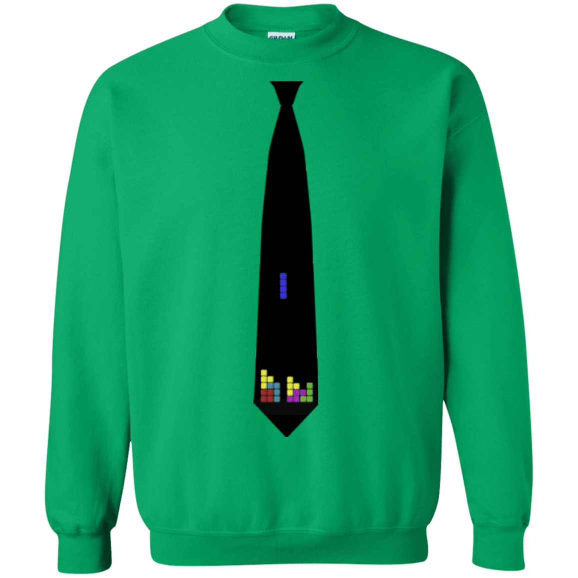 Sweatshirts Irish Green / Small Tie tris Crewneck Sweatshirt