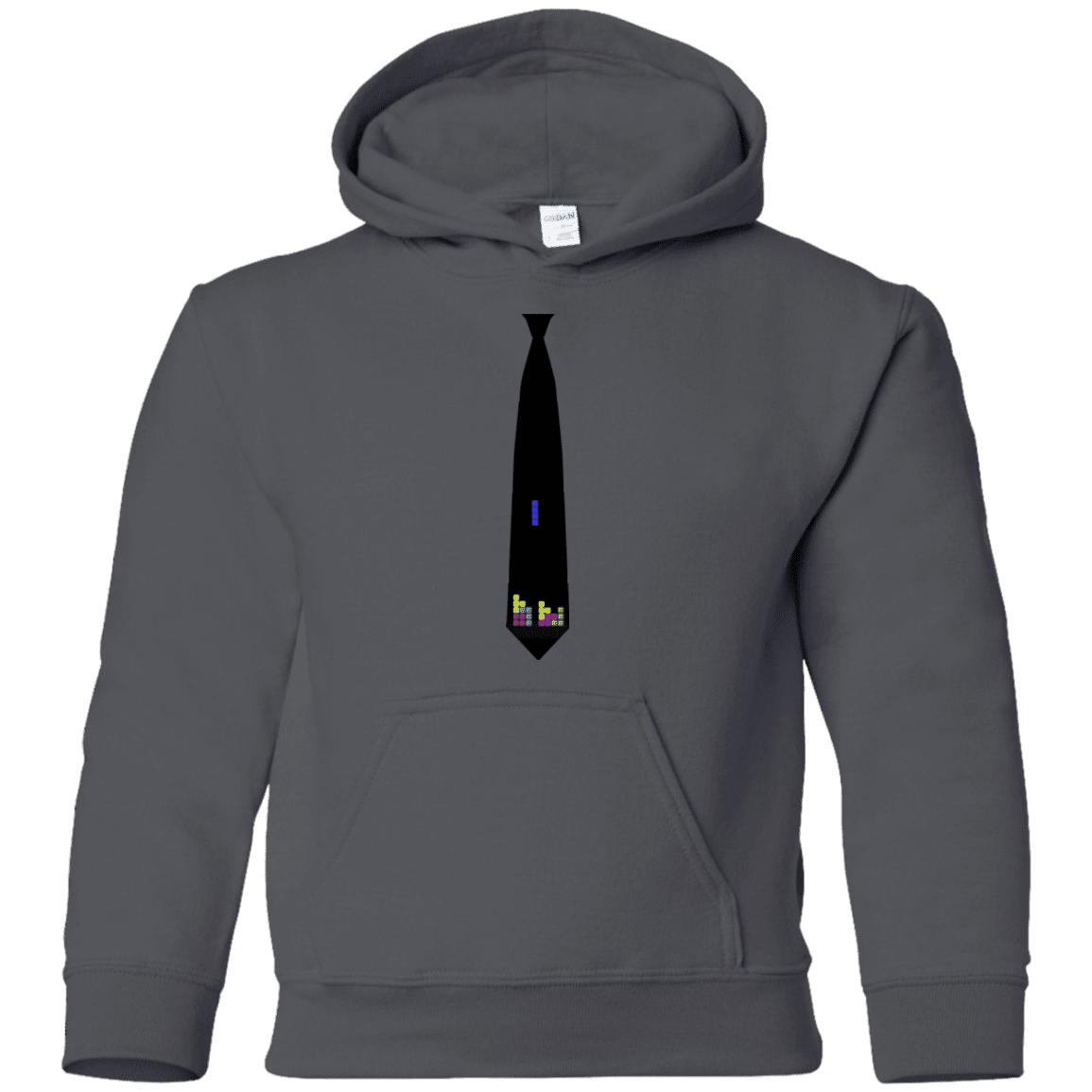 Sweatshirts Charcoal / YS Tie tris Youth Hoodie