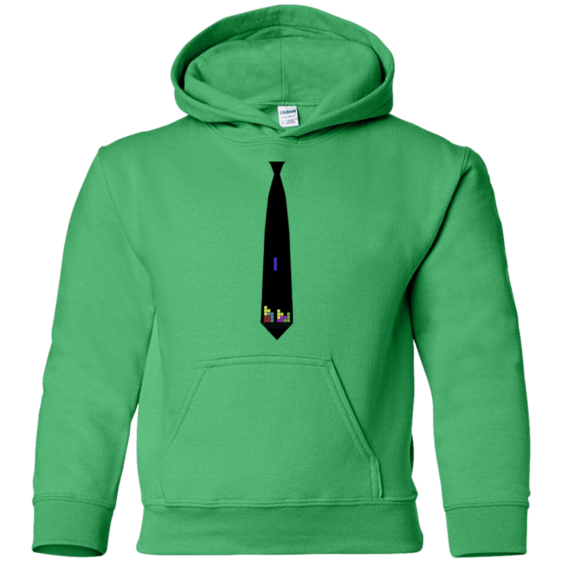 Sweatshirts Irish Green / YS Tie tris Youth Hoodie