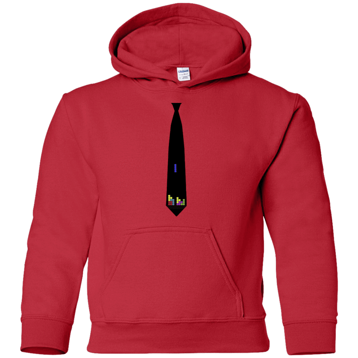 Sweatshirts Red / YS Tie tris Youth Hoodie