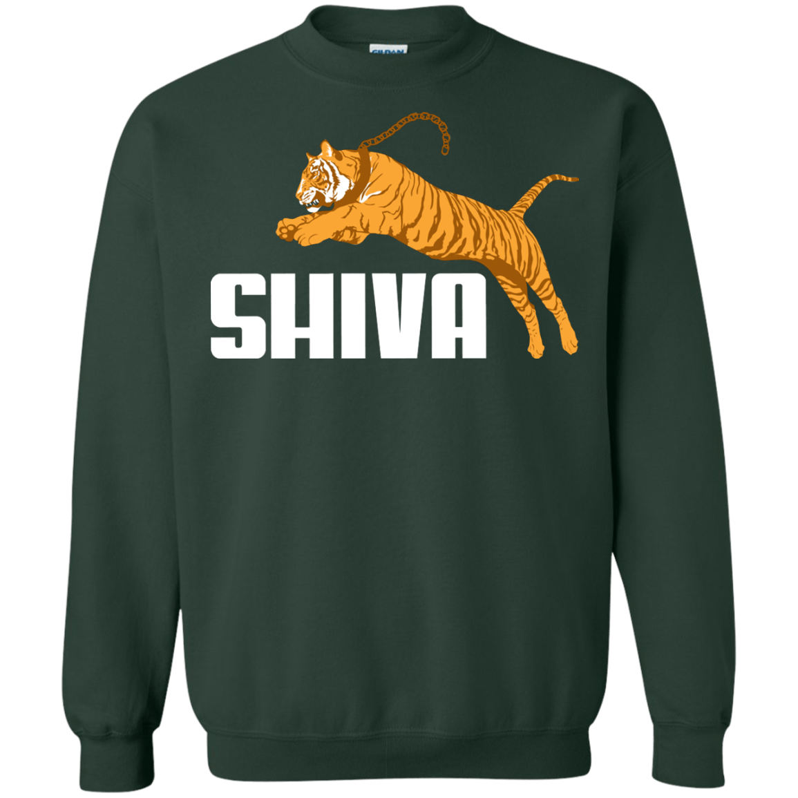Sweatshirts Forest Green / Small Tiger Pal Crewneck Sweatshirt