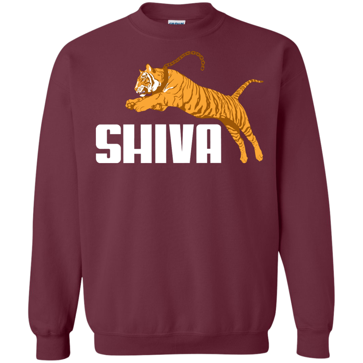 Sweatshirts Maroon / Small Tiger Pal Crewneck Sweatshirt
