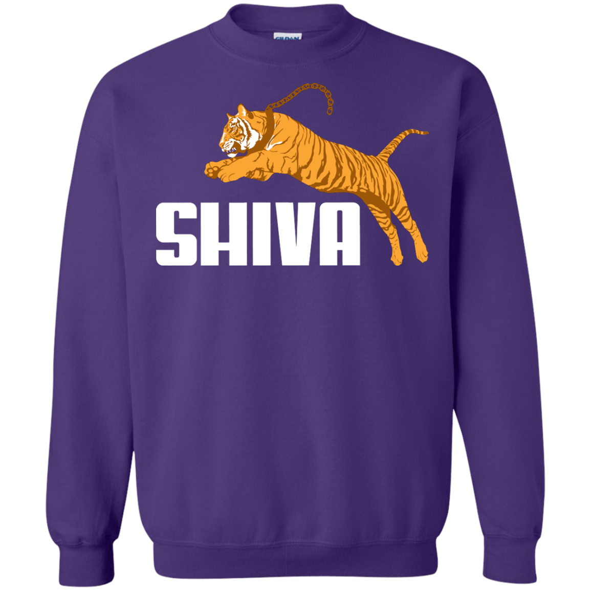Sweatshirts Purple / Small Tiger Pal Crewneck Sweatshirt