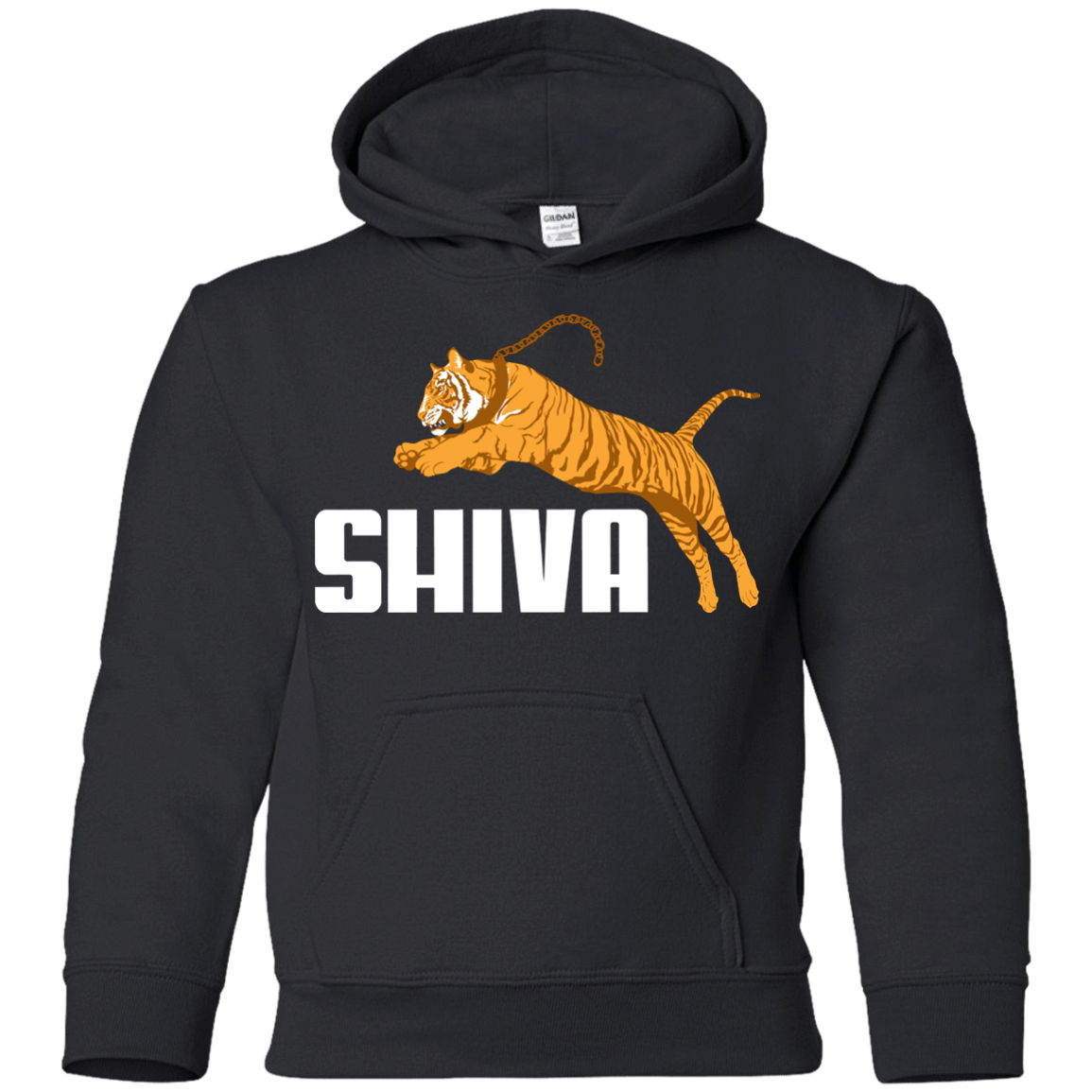 Sweatshirts Black / YS Tiger Pal Youth Hoodie