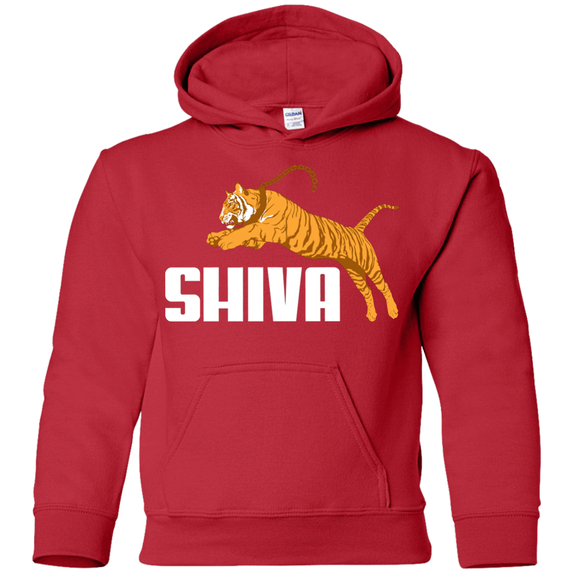 Sweatshirts Red / YS Tiger Pal Youth Hoodie