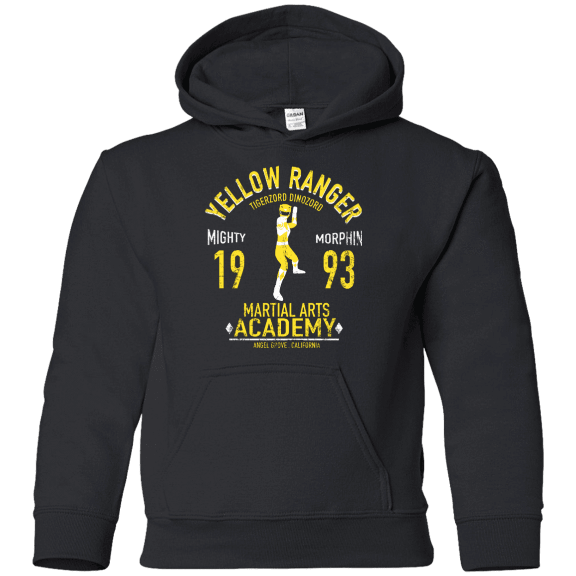 Sweatshirts Black / YS Tiger Ranger Youth Hoodie