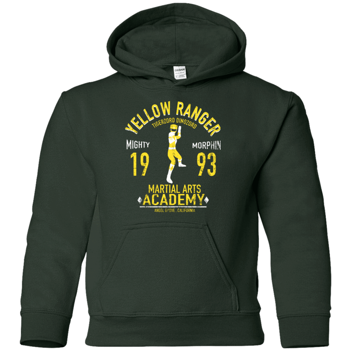 Sweatshirts Forest Green / YS Tiger Ranger Youth Hoodie