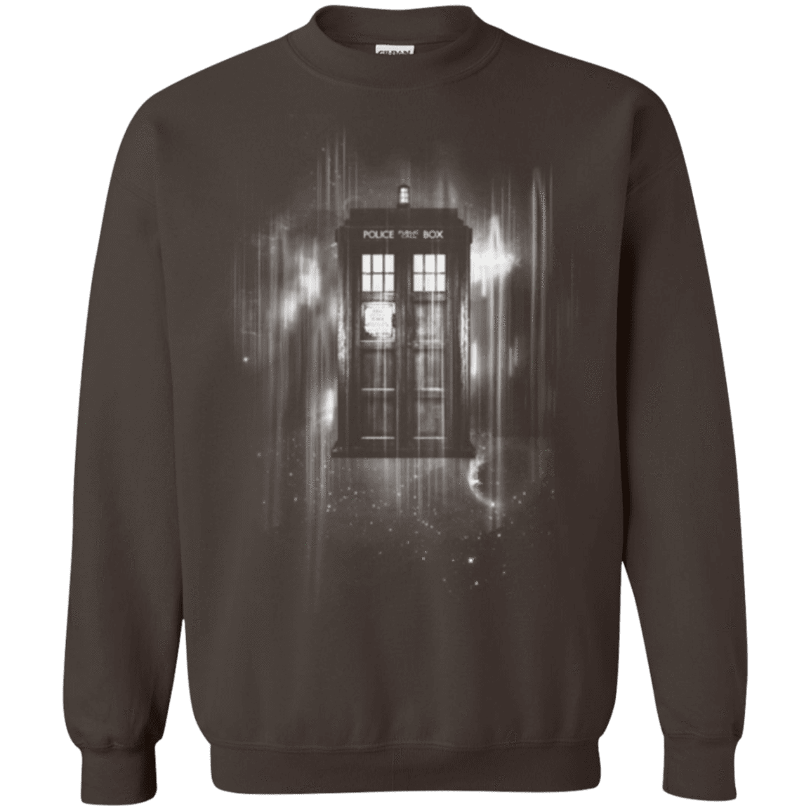 Sweatshirts Dark Chocolate / Small Time blur Crewneck Sweatshirt