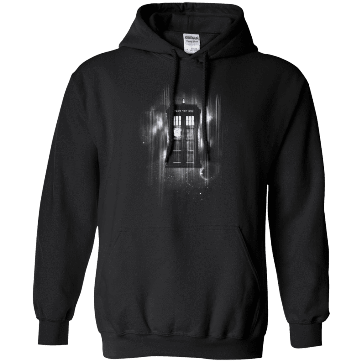 Sweatshirts Black / Small Time blur Pullover Hoodie