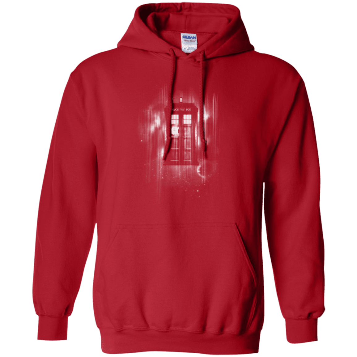 Sweatshirts Red / Small Time blur Pullover Hoodie