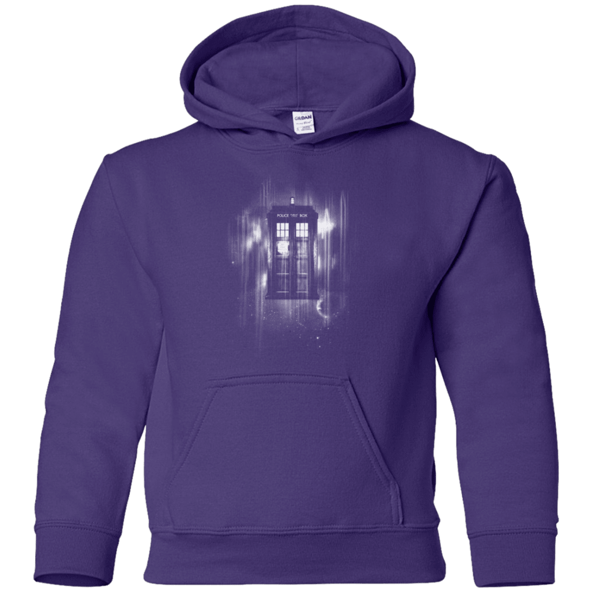 Sweatshirts Purple / YS Time blur Youth Hoodie
