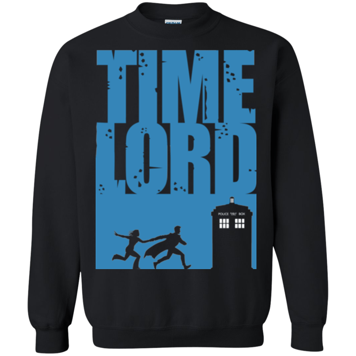 Sweatshirts Black / Small Time Lord Allons-y! Crewneck Sweatshirt