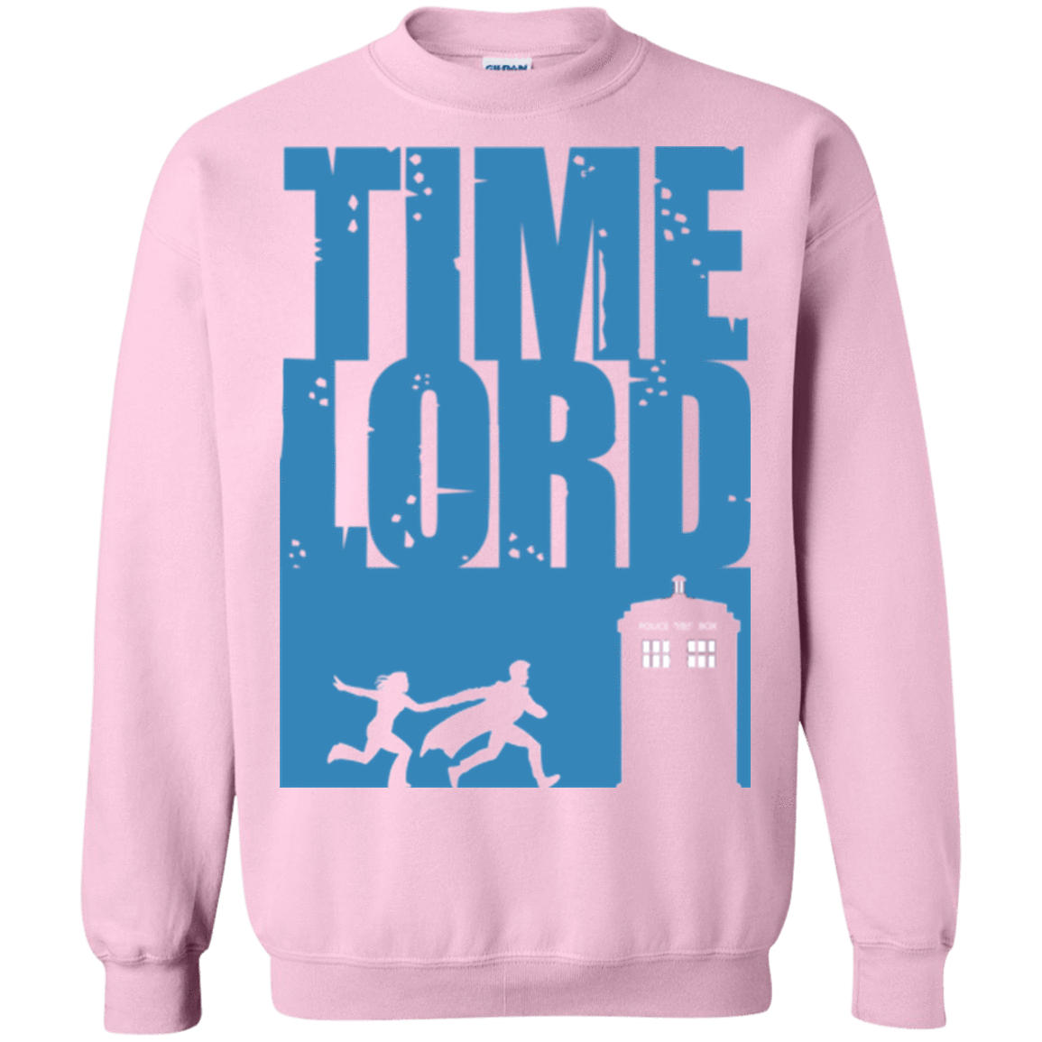 Sweatshirts Light Pink / Small Time Lord Allons-y! Crewneck Sweatshirt