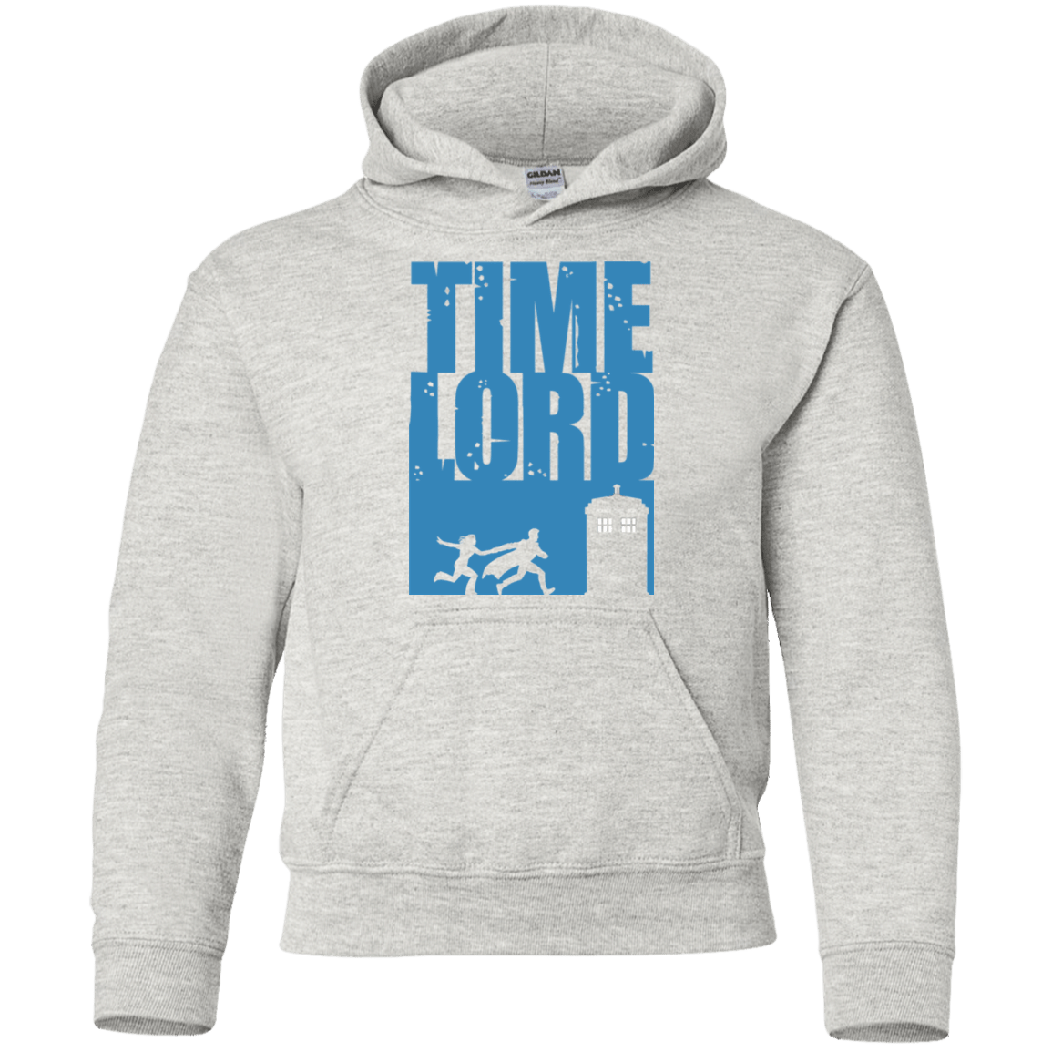 Sweatshirts Ash / YS Time Lord Allons-y! Youth Hoodie
