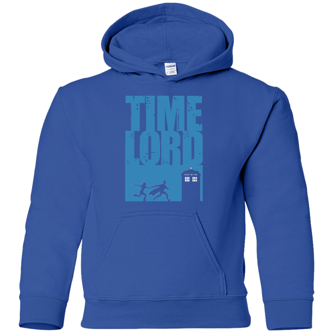 Sweatshirts Royal / YS Time Lord Allons-y! Youth Hoodie