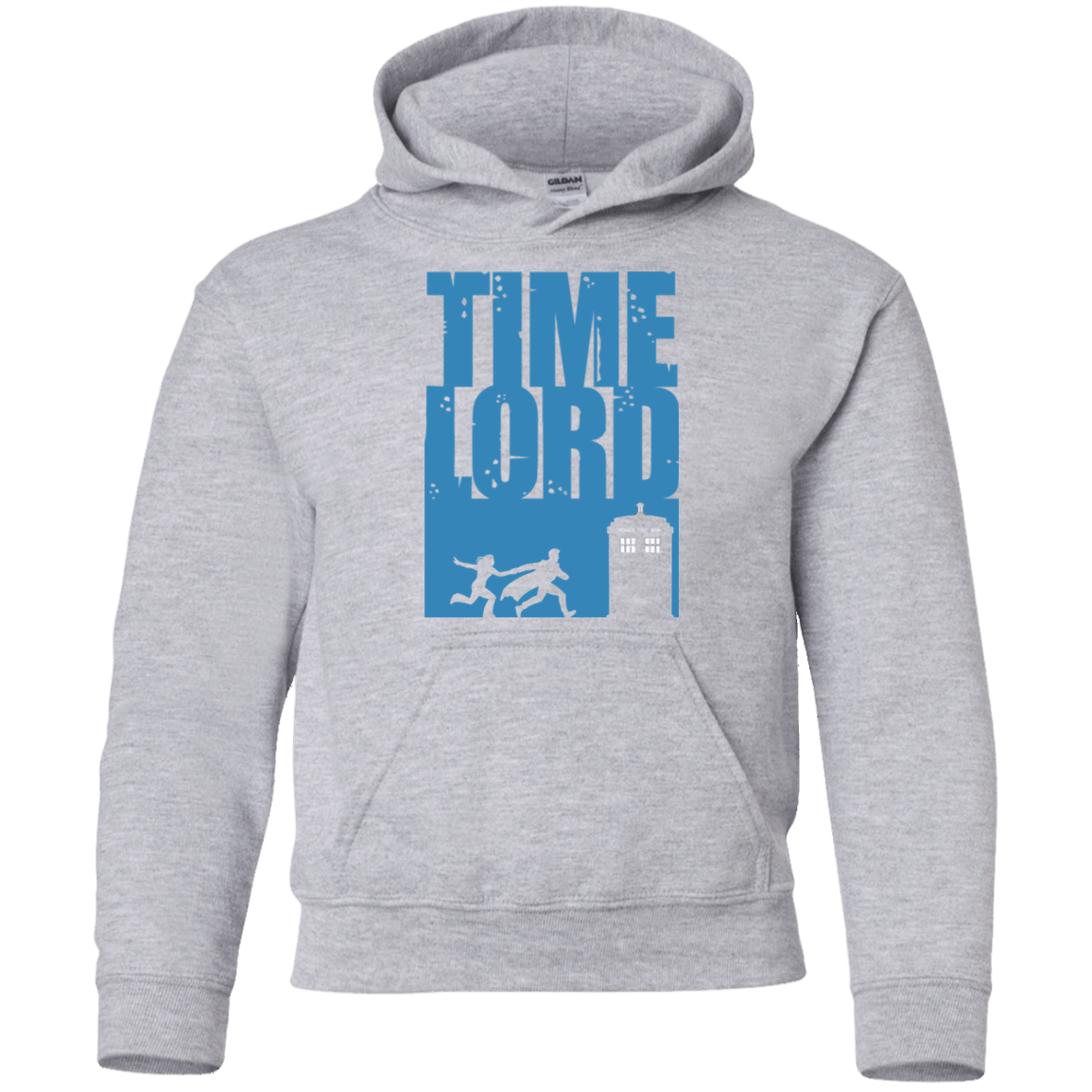 Sweatshirts Sport Grey / YS Time Lord Allons-y! Youth Hoodie