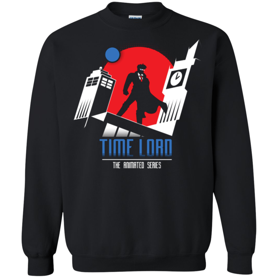Time Lord Animated Series Crewneck Sweatshirt