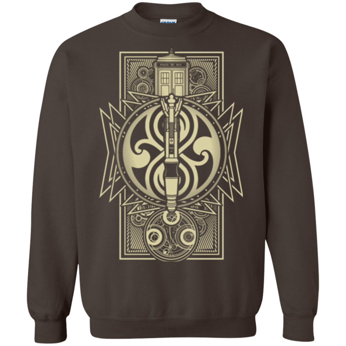Sweatshirts Dark Chocolate / Small Time Lord Association Crewneck Sweatshirt