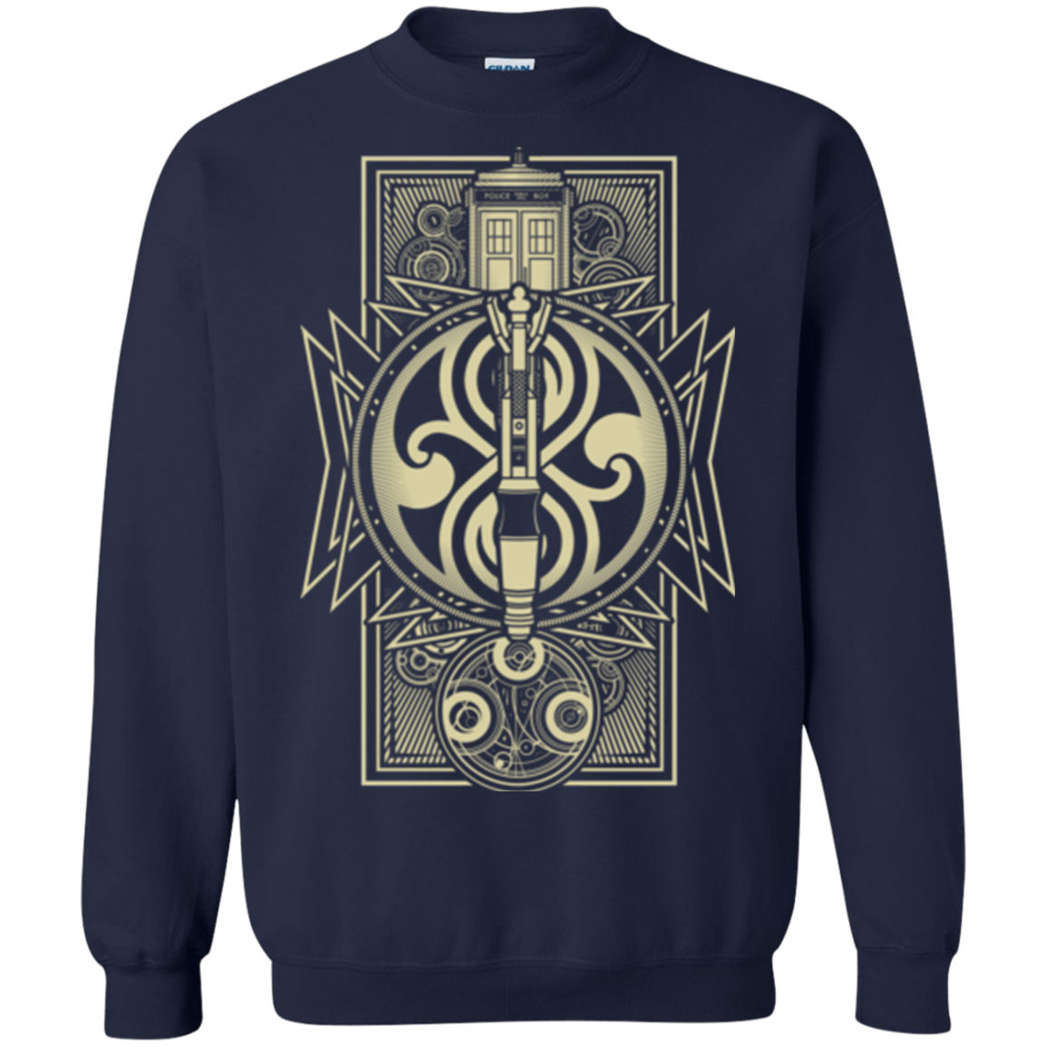 Sweatshirts Navy / Small Time Lord Association Crewneck Sweatshirt