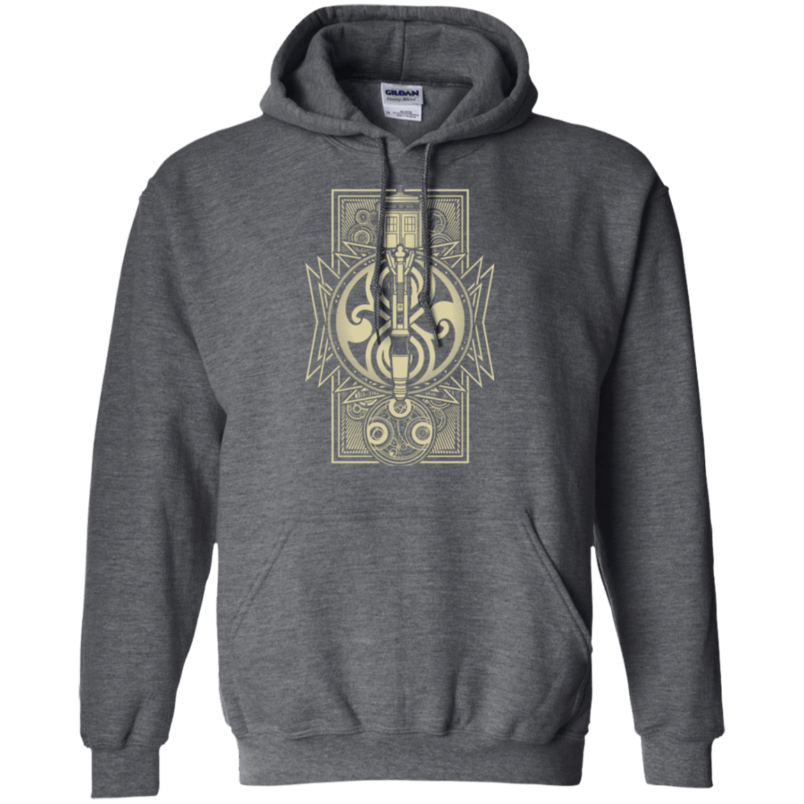 Sweatshirts Dark Heather / Small Time Lord Association Pullover Hoodie