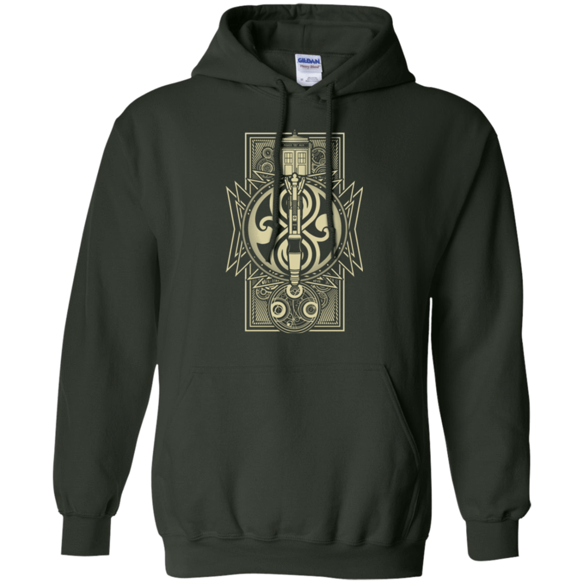 Sweatshirts Forest Green / Small Time Lord Association Pullover Hoodie