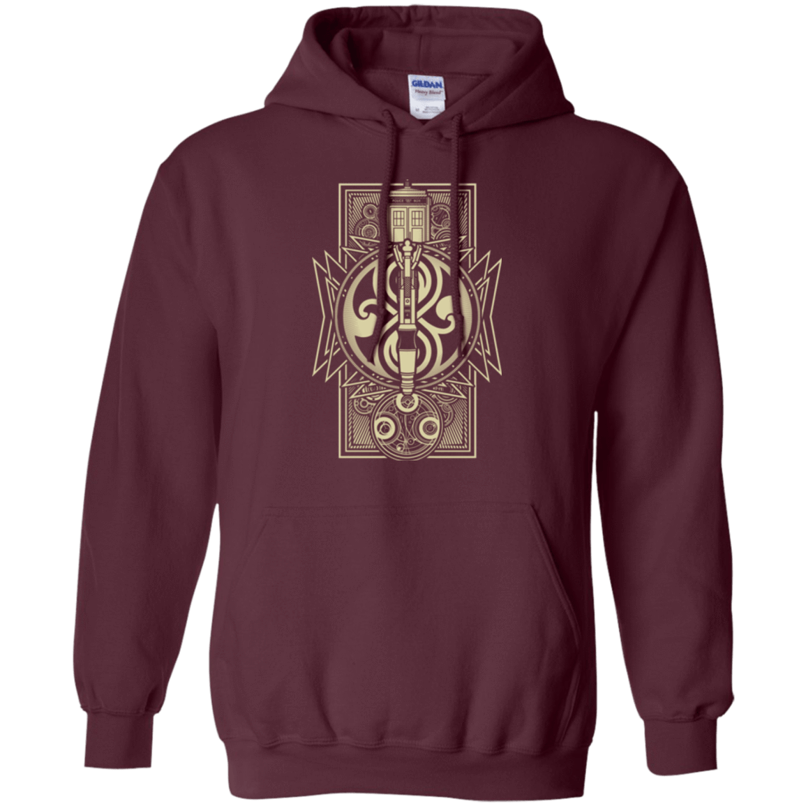 Sweatshirts Maroon / Small Time Lord Association Pullover Hoodie