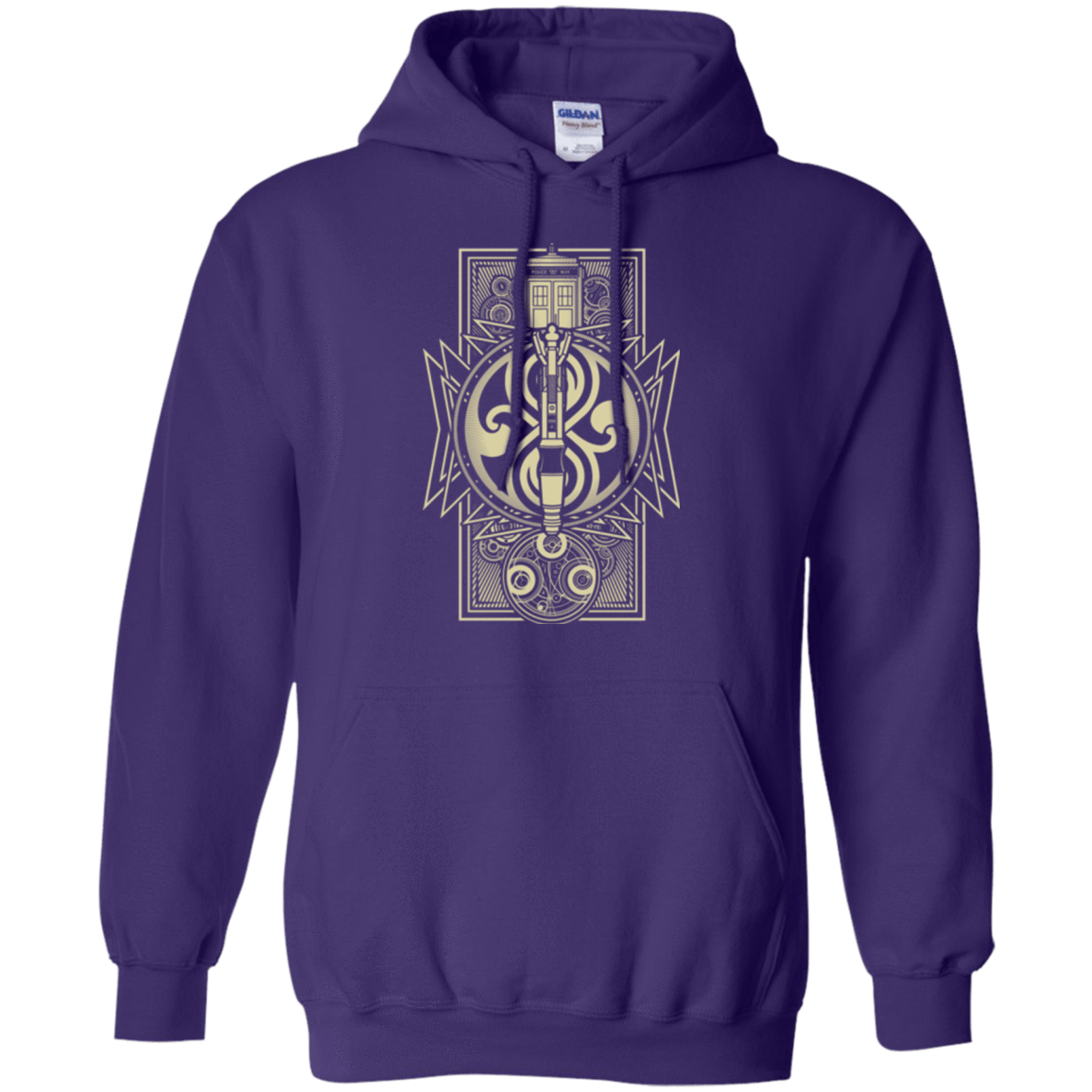 Sweatshirts Purple / Small Time Lord Association Pullover Hoodie