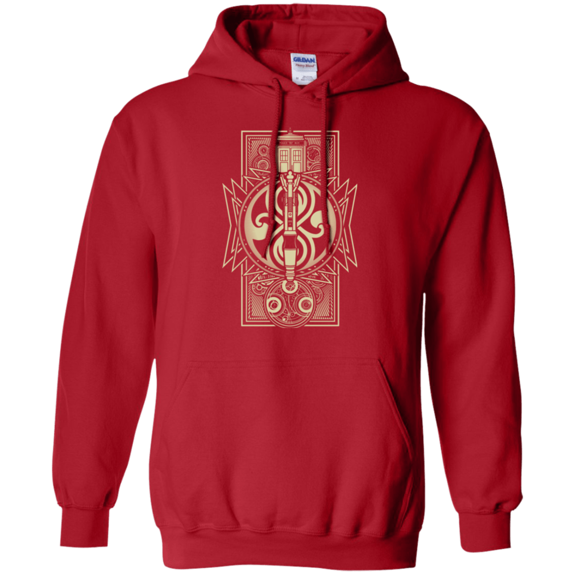 Sweatshirts Red / Small Time Lord Association Pullover Hoodie