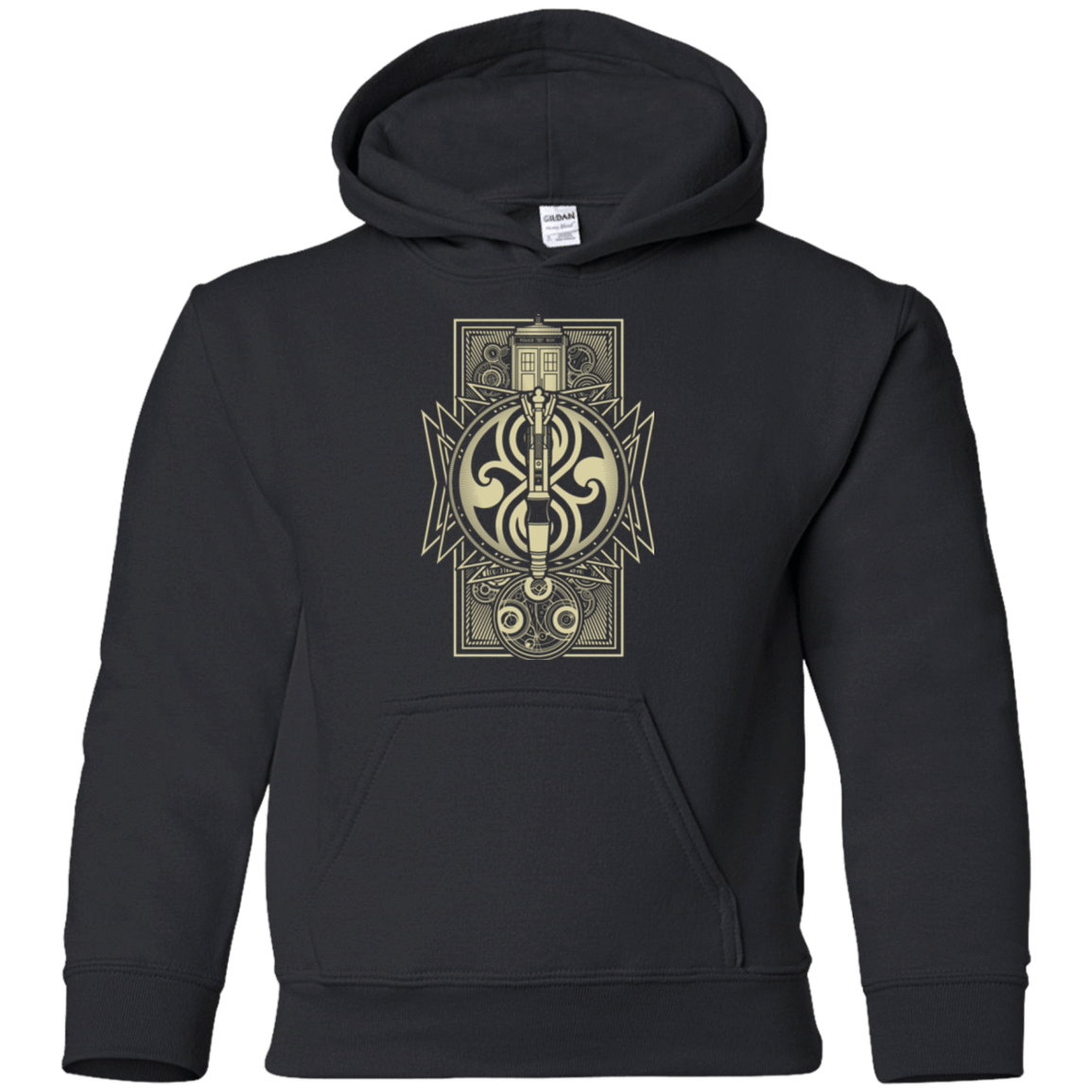 Sweatshirts Black / YS Time Lord Association Youth Hoodie