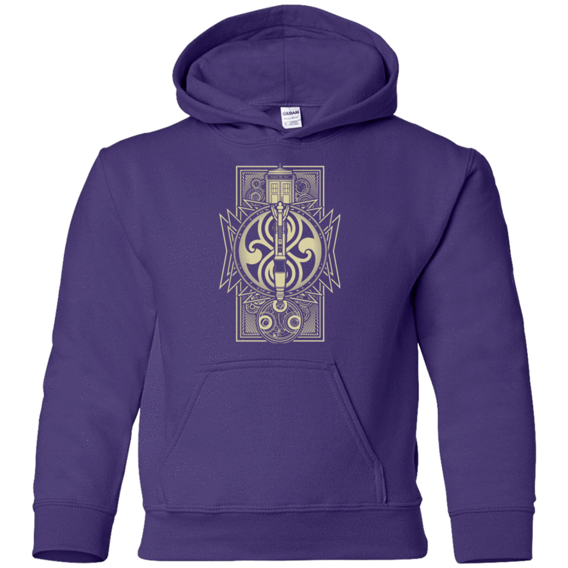 Sweatshirts Purple / YS Time Lord Association Youth Hoodie