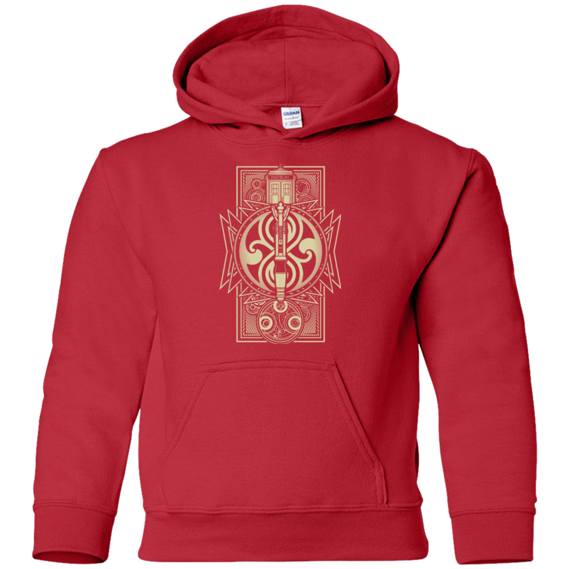 Sweatshirts Red / YS Time Lord Association Youth Hoodie