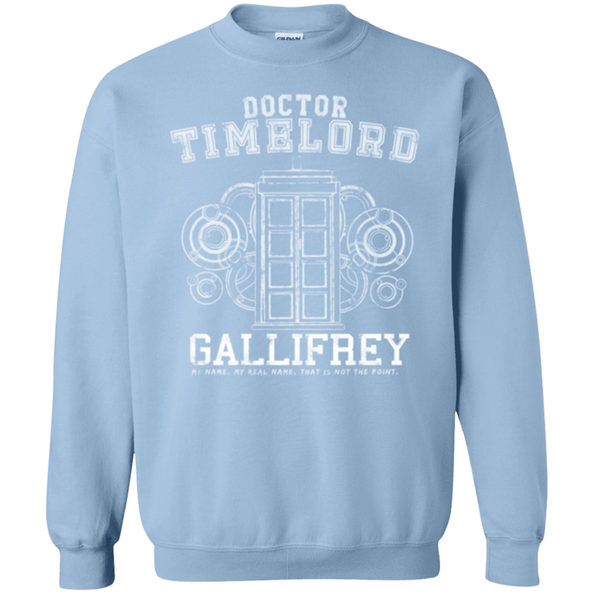 Sweatshirts Light Blue / Small Time Lord Crewneck Sweatshirt