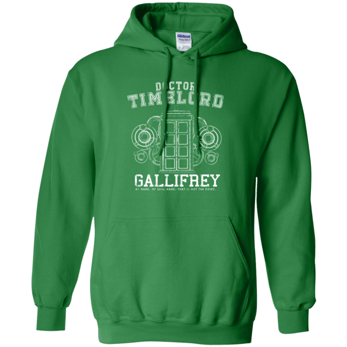 Sweatshirts Irish Green / Small Time Lord Pullover Hoodie