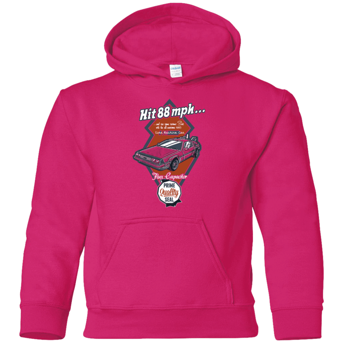 Sweatshirts Heliconia / YS Time Machine Car Youth Hoodie