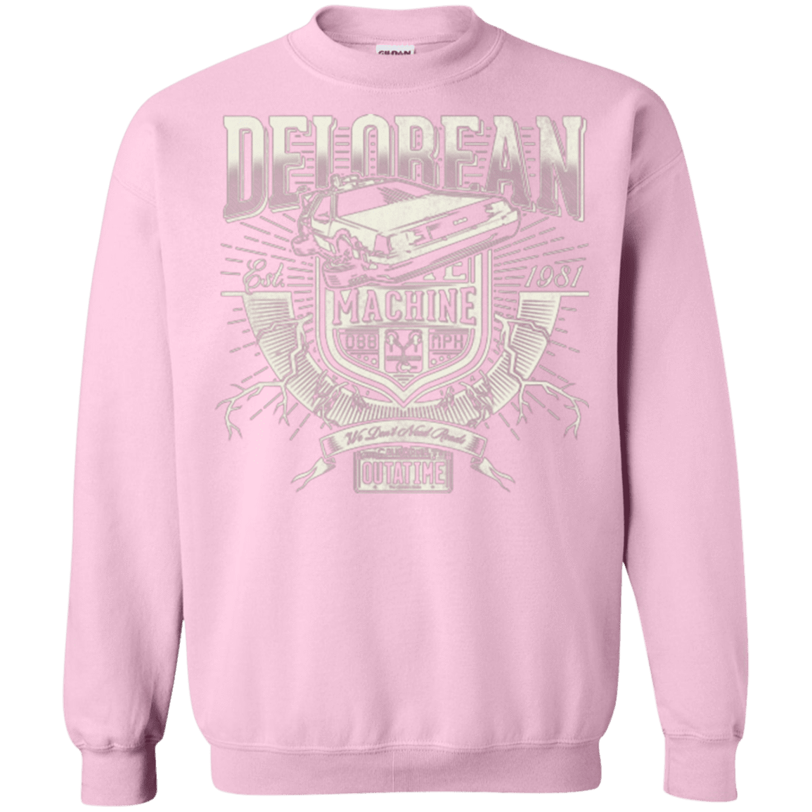 Sweatshirts Light Pink / Small Time Machine Crewneck Sweatshirt