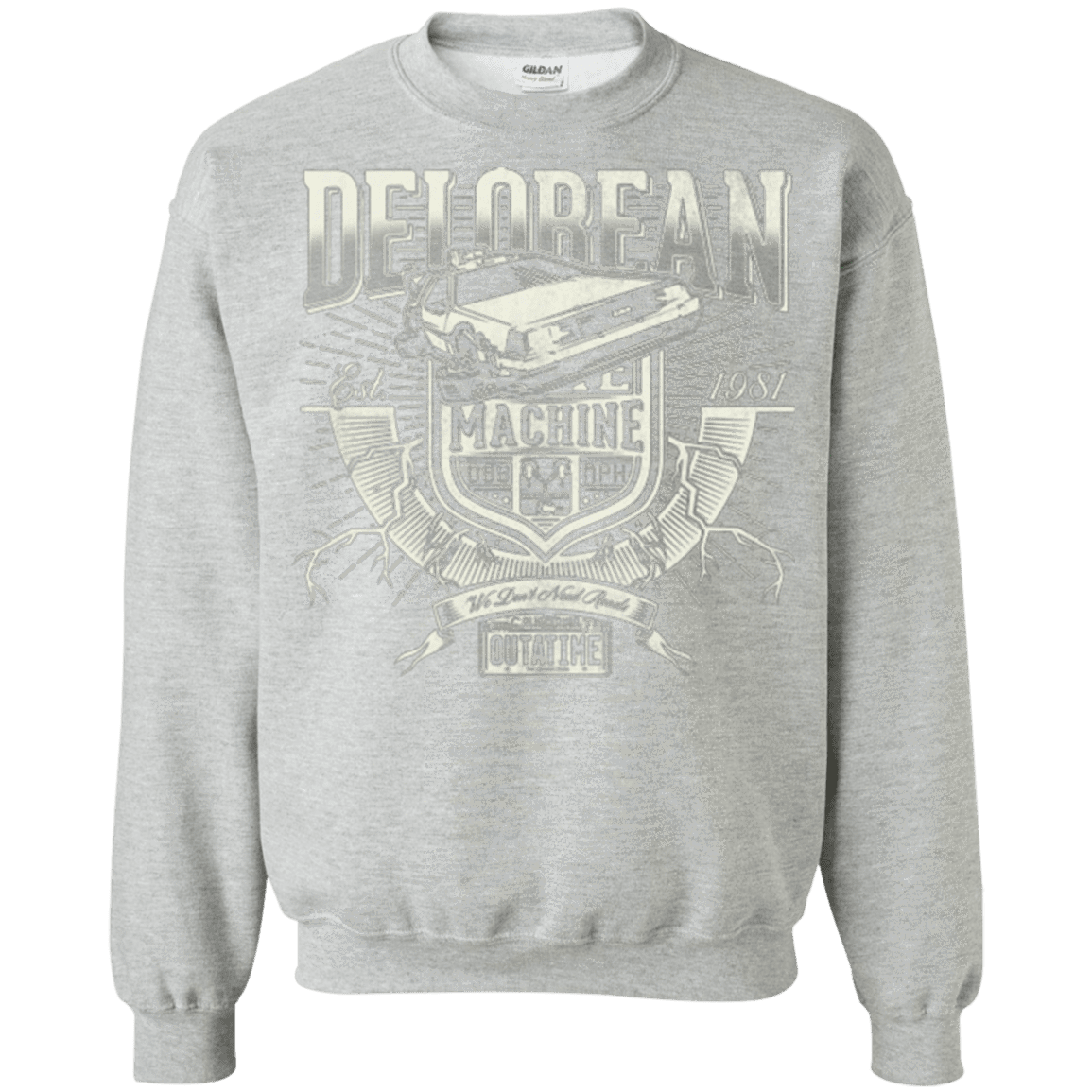 Sweatshirts Sport Grey / Small Time Machine Crewneck Sweatshirt