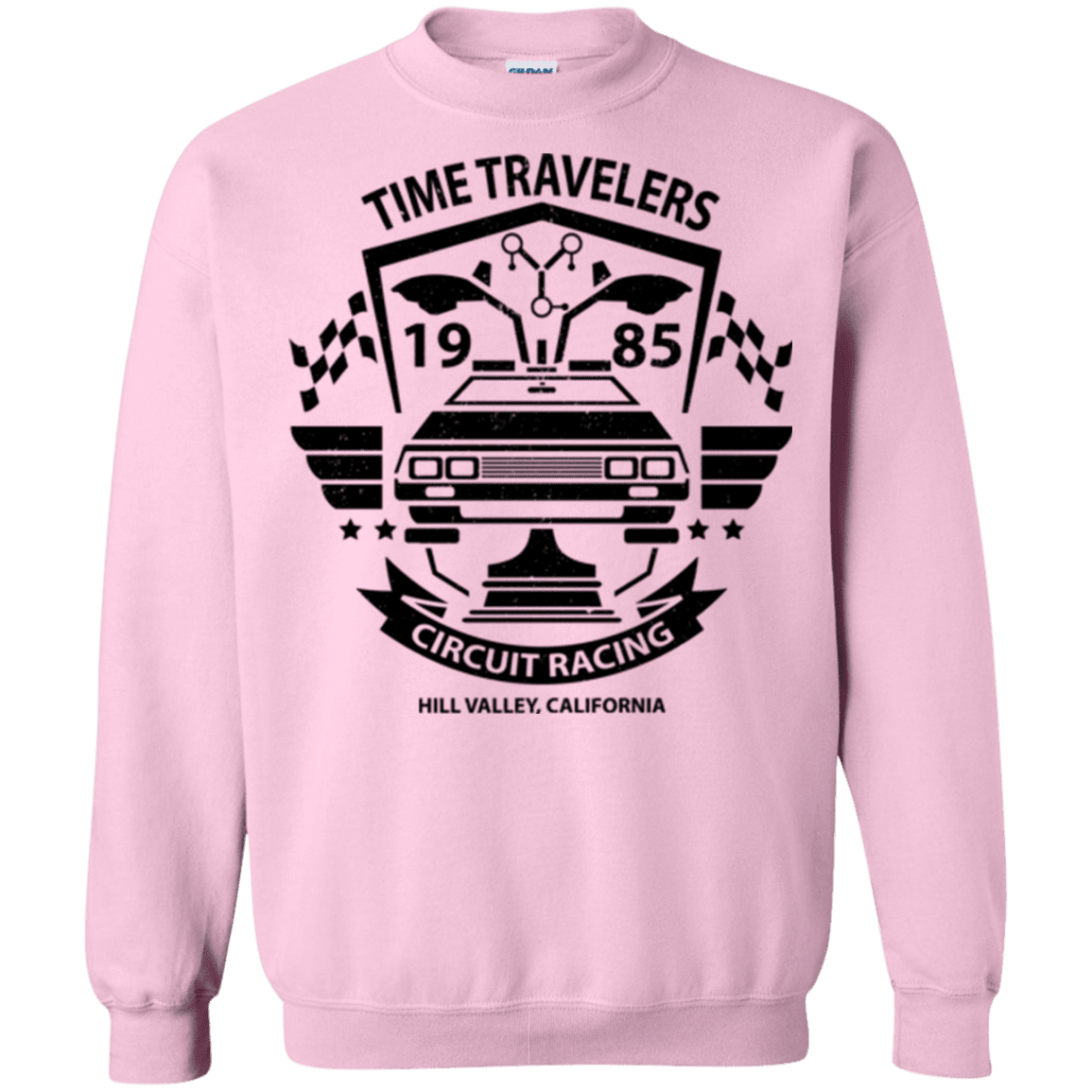 Sweatshirts Light Pink / Small Time Traveler Circuit Crewneck Sweatshirt